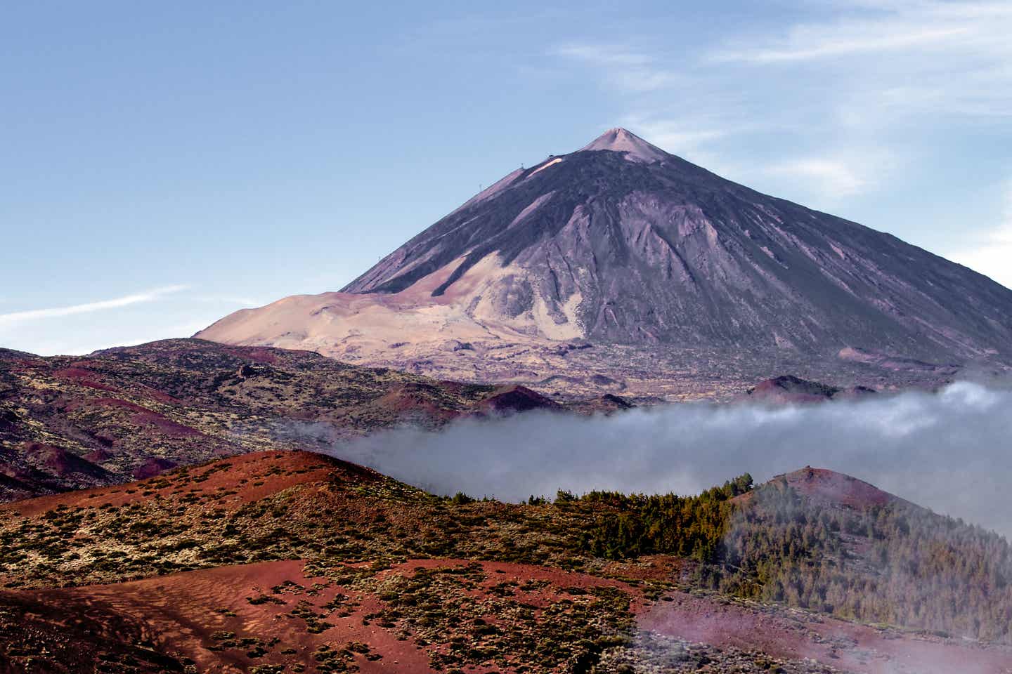 Neben der Masca Schlucht ist der Berg Pico del Teide ein natürliches Highlight auf Teneriffa