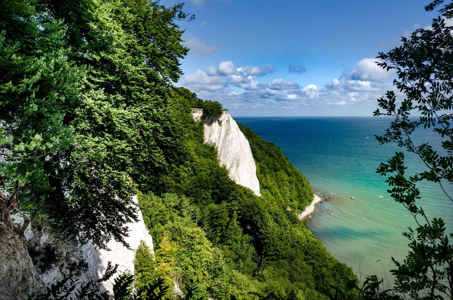 Fast wie in Dover: die Kreidefelsen auf Rügen sind ein toller Fotospot in Deutschland