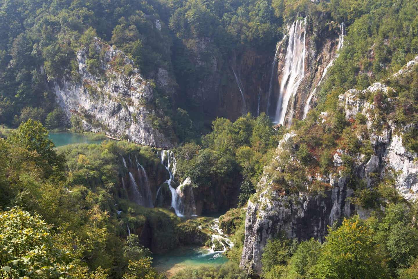 Kroatiens Sehenswürdigkeiten: Nationalpark Plitvicer Seen