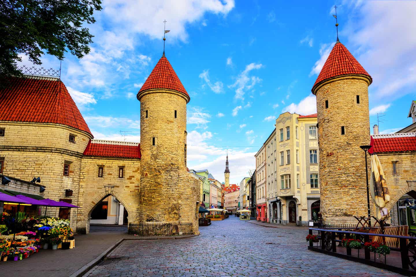 Urlaub in Estland – Viru-Stadttor in Tallinn