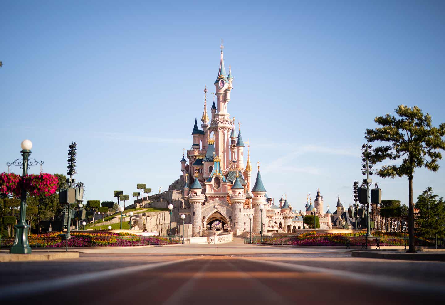 Das Disney-Schloss in Disneyland Paris