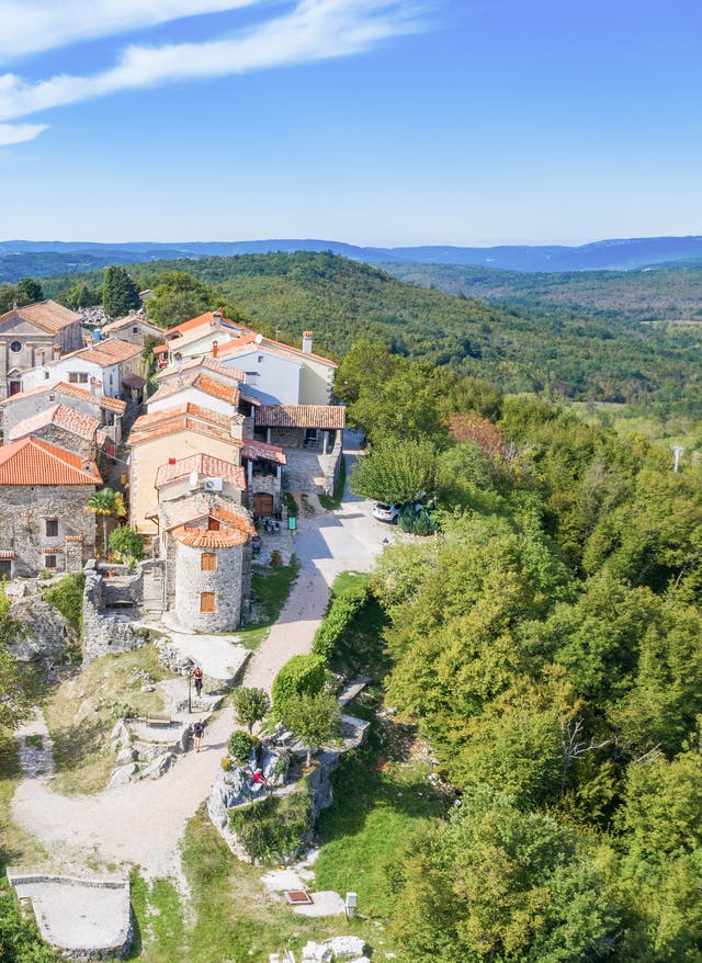 Hum Kroatien Hum in Kroatien: die Altstadt
