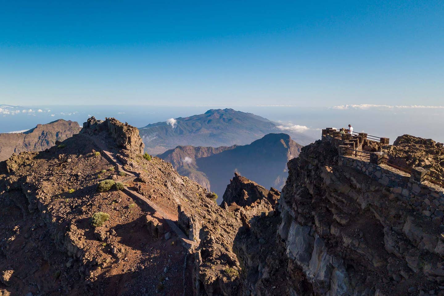 La Palma Caldera de Taburiente Nationalpark roque de los muchachos