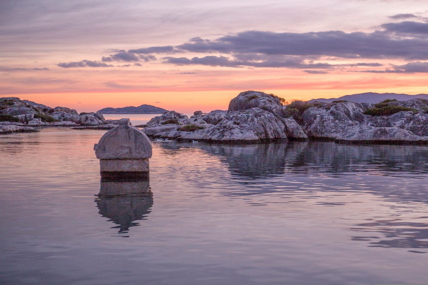 Ruinen in Kemer in der Türkei