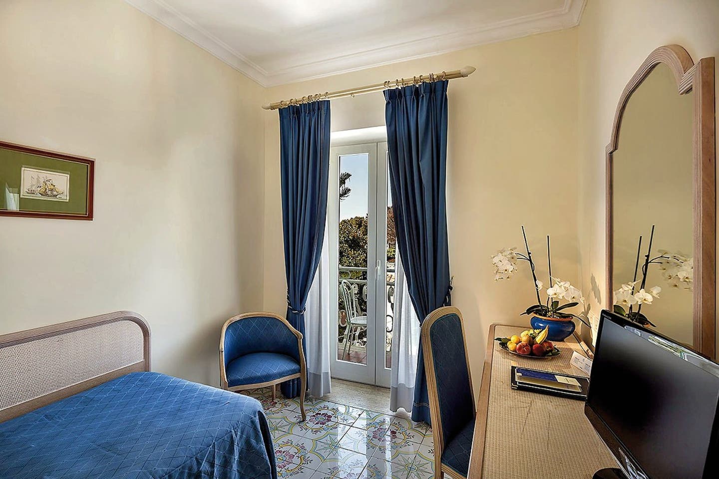 Wohnbeispiel Doppelzimmer Classic Gartenblick