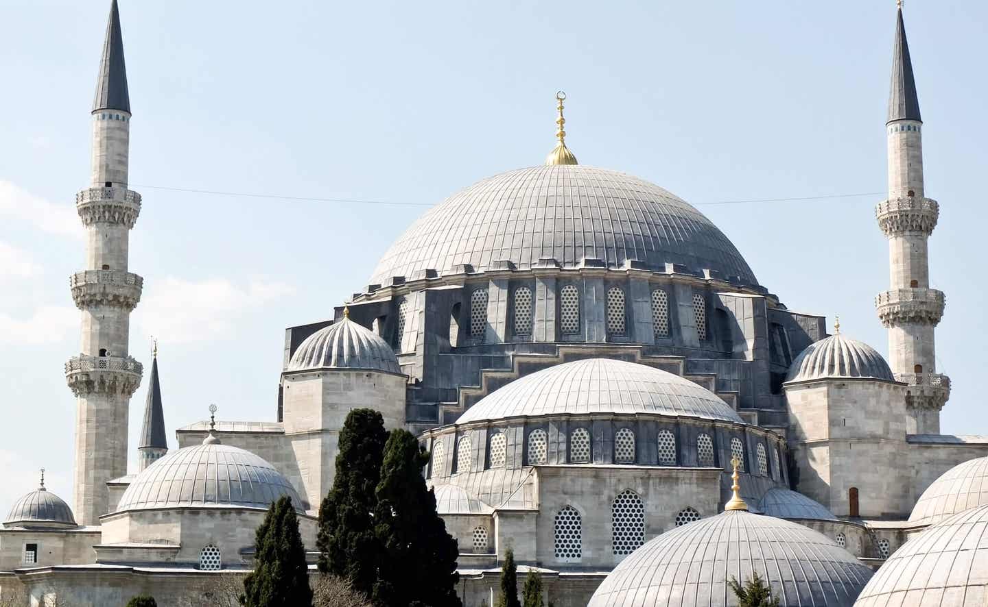 Die imposante Süleymaniye-Moschee in Istanbul