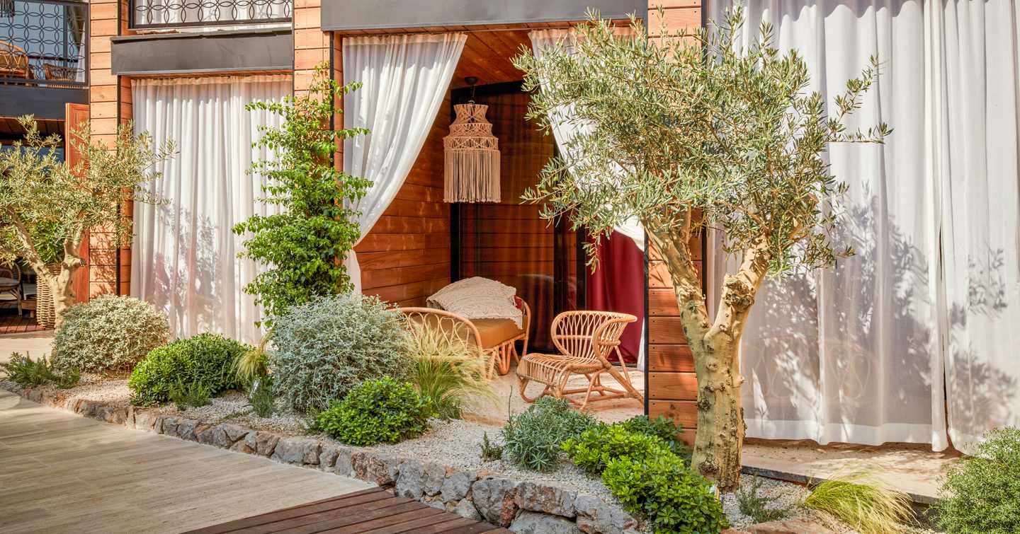 Erwachsenenhotel auf Mallorca: Terrasse