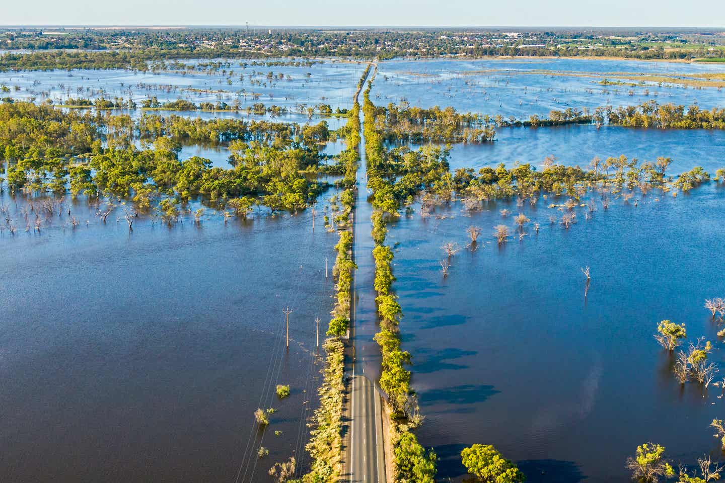 Regenzeit und Überschwemmungen in Australien