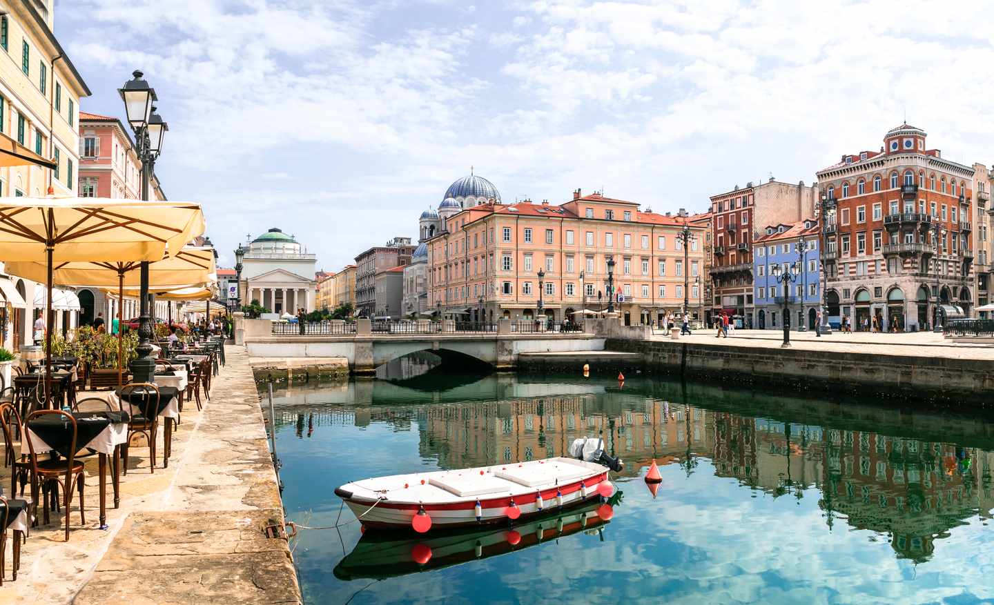 Städtetrip August: Kanäle in der Innenstadt Triest