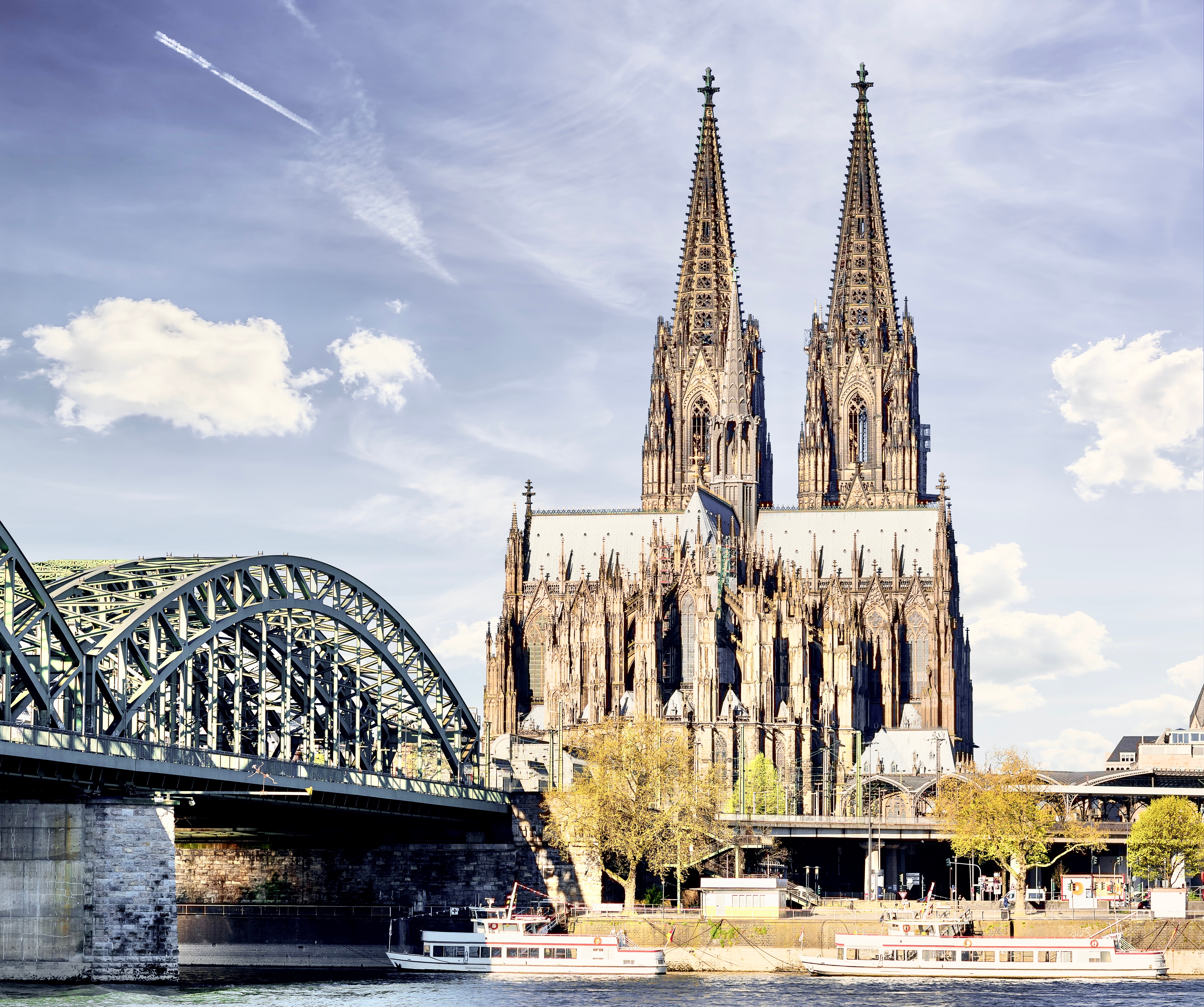 Köln Hohenzollernbrücke Dom