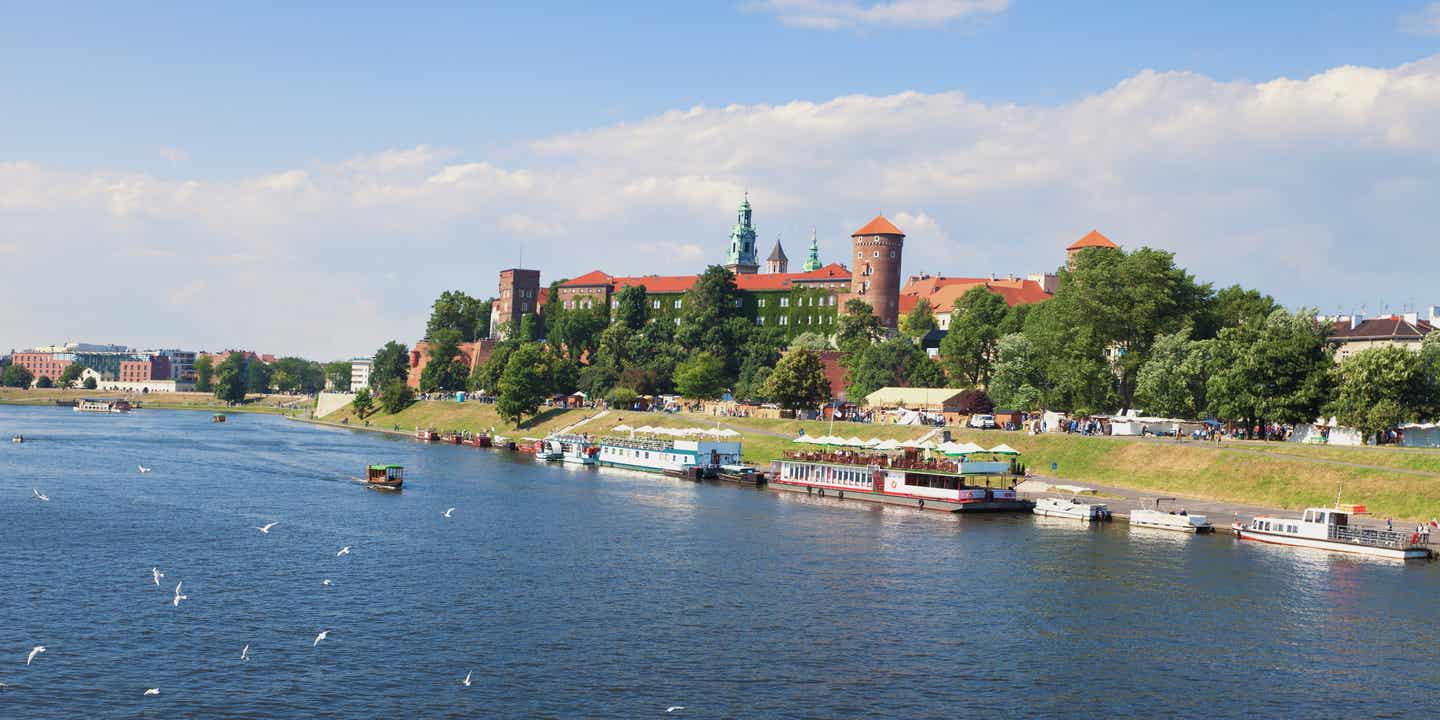 Krakau Stadtmitte Schloss Wawel