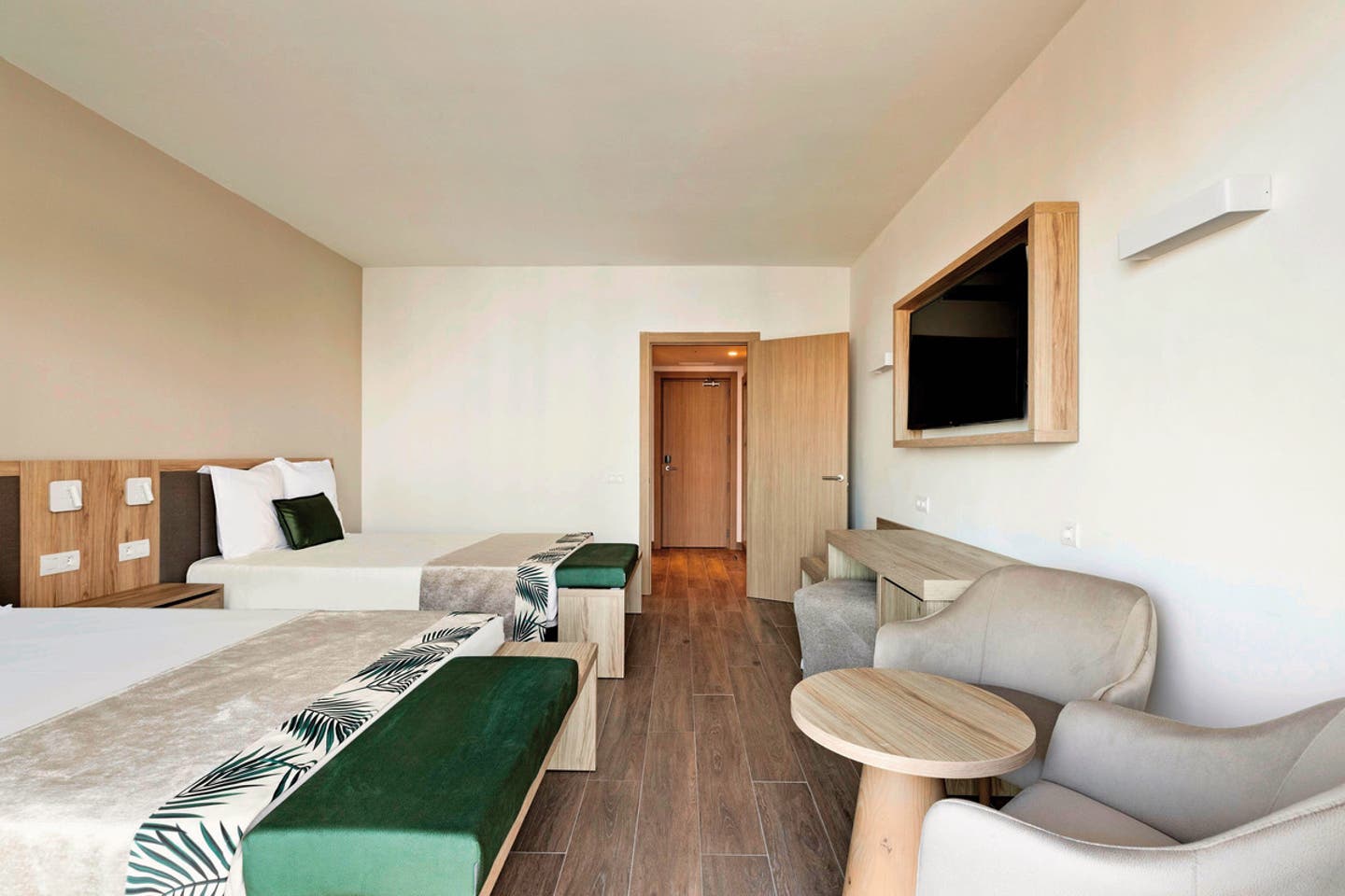 Wohnbeispiel Doppelzimmer seitl. Meerblick