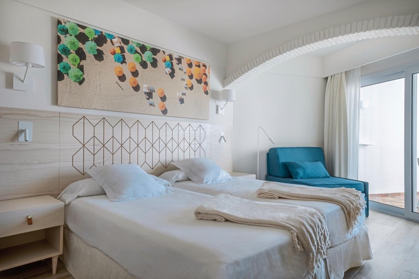 Wohnbeispiel Doppelzimmer seitl. Meerblick