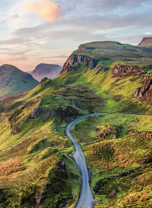 Großbritannien Rundreisen Quiraing Sonnenaufgang