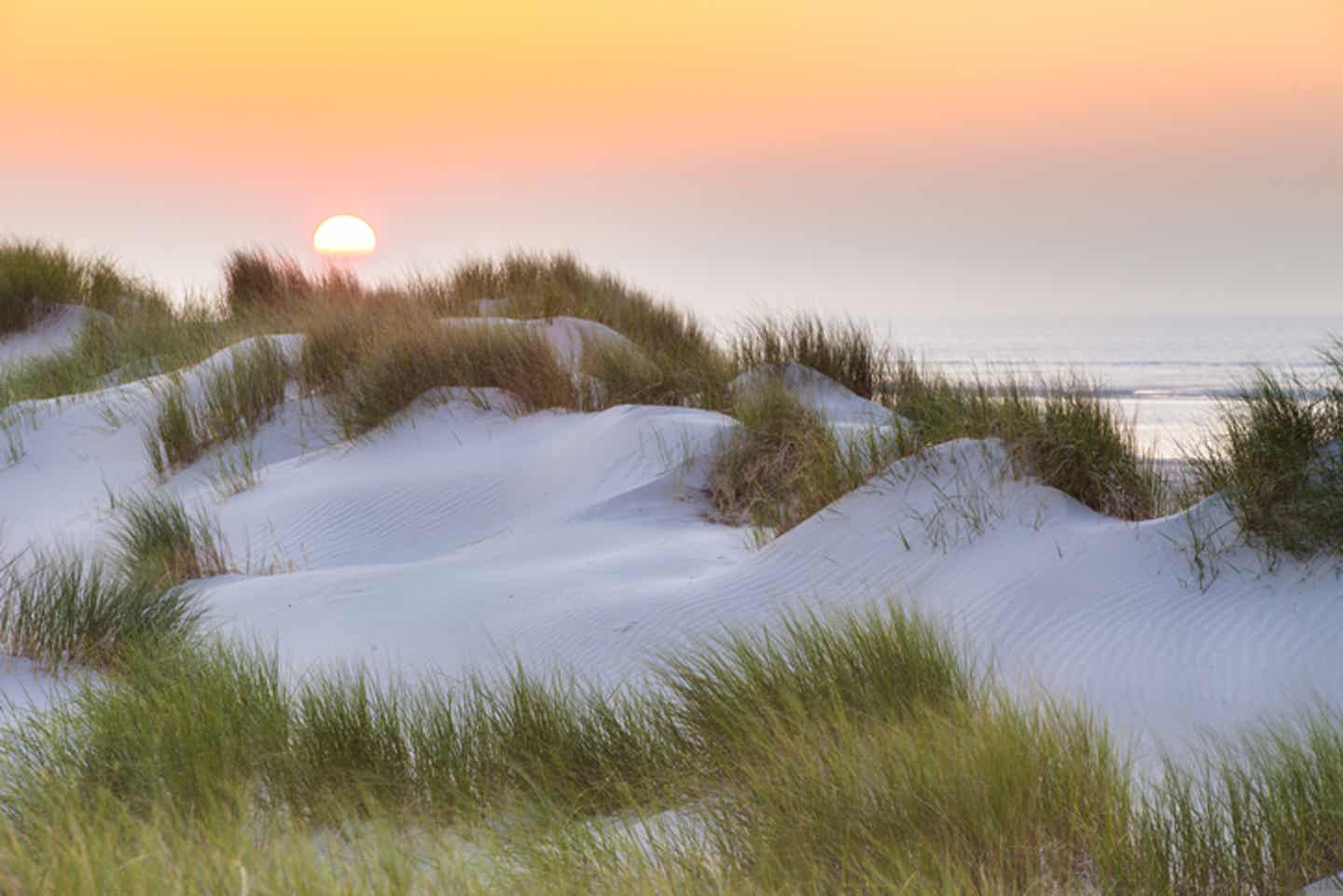 Familienurlaub Baltrum: Sonnenuntergang auf Baltrum