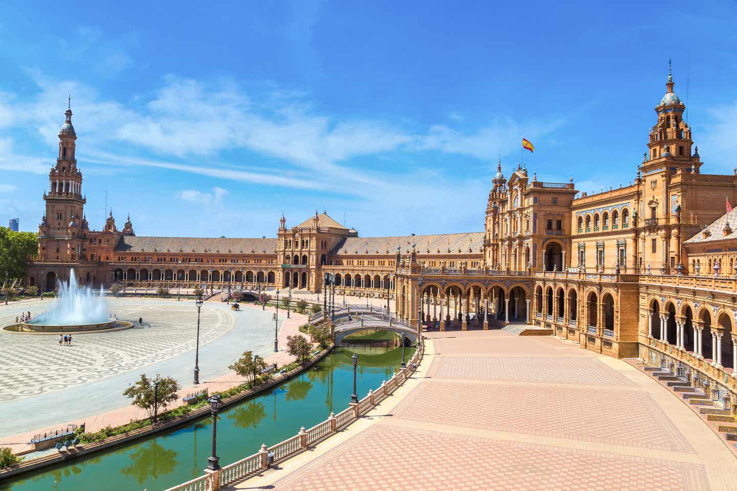 Plaza de Espana in Sevilla
