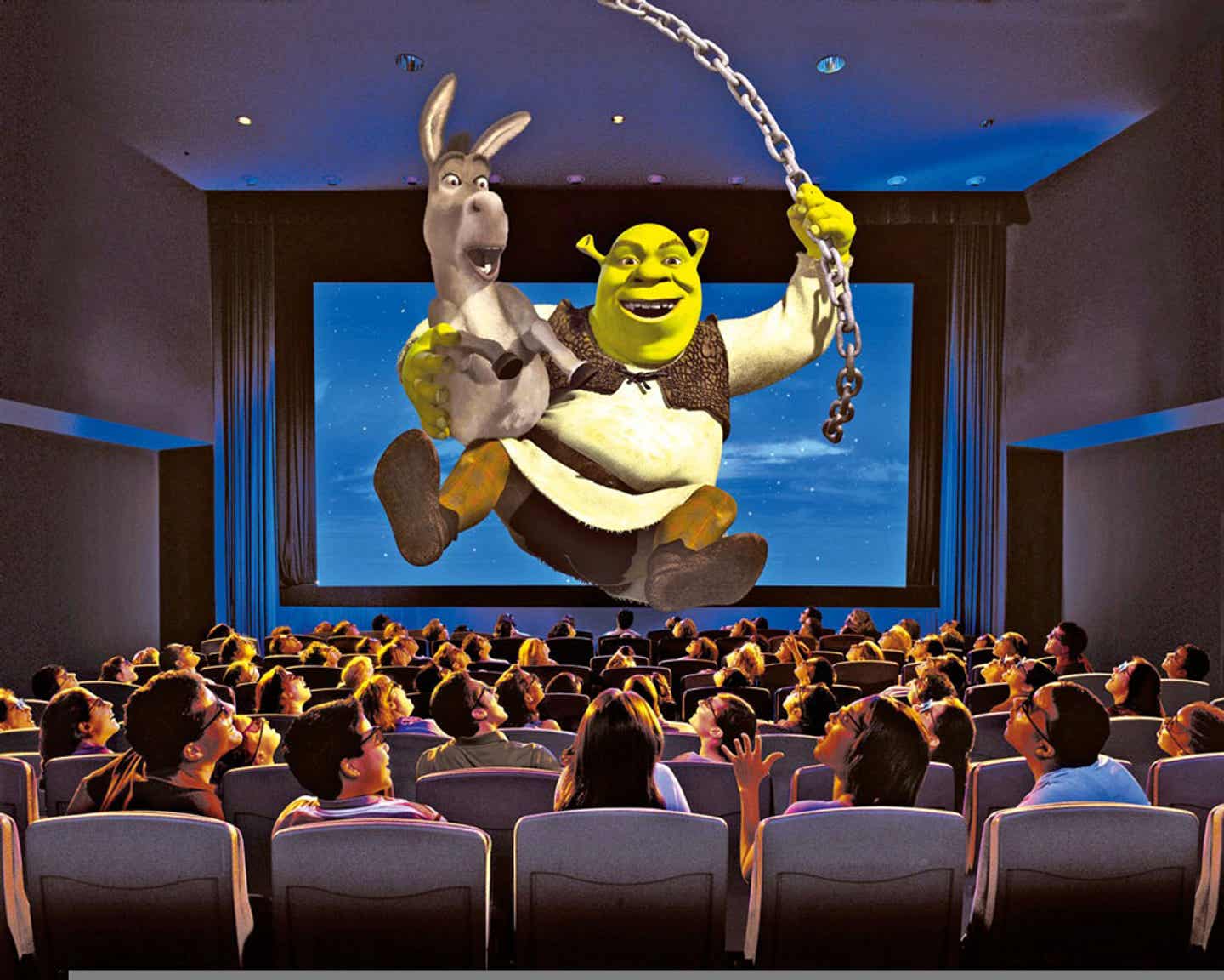 Erleben Sie Filmhelden wie Shrek hautnah