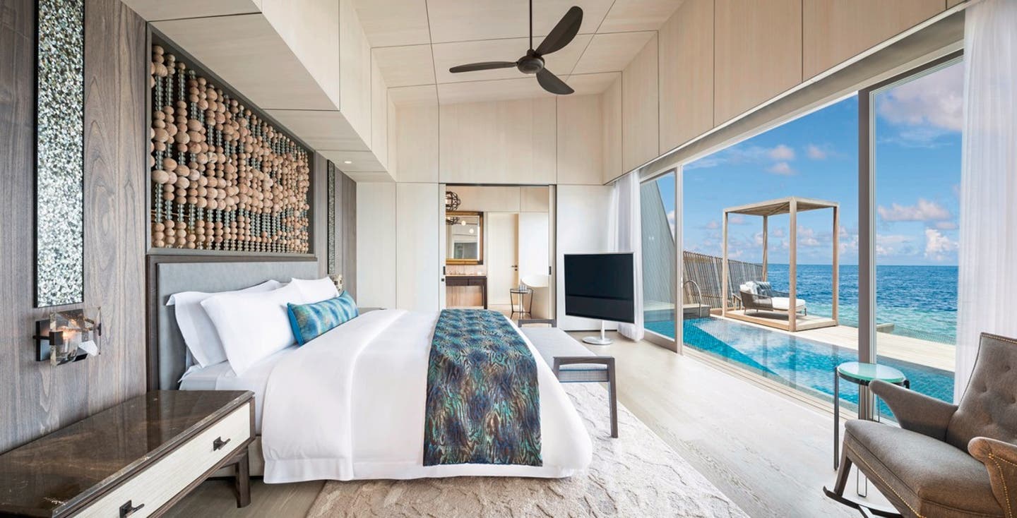 Overwater St. Regis Suite with Pool