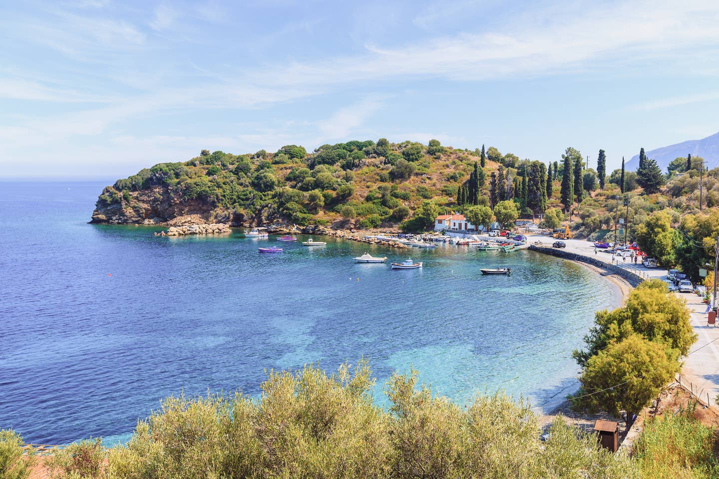 Urlaub auf Samos – Küste und Hafen