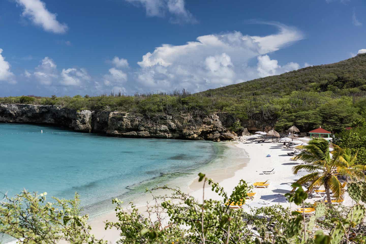 Strand Grote Knip auf der Karibikinsel Curacao