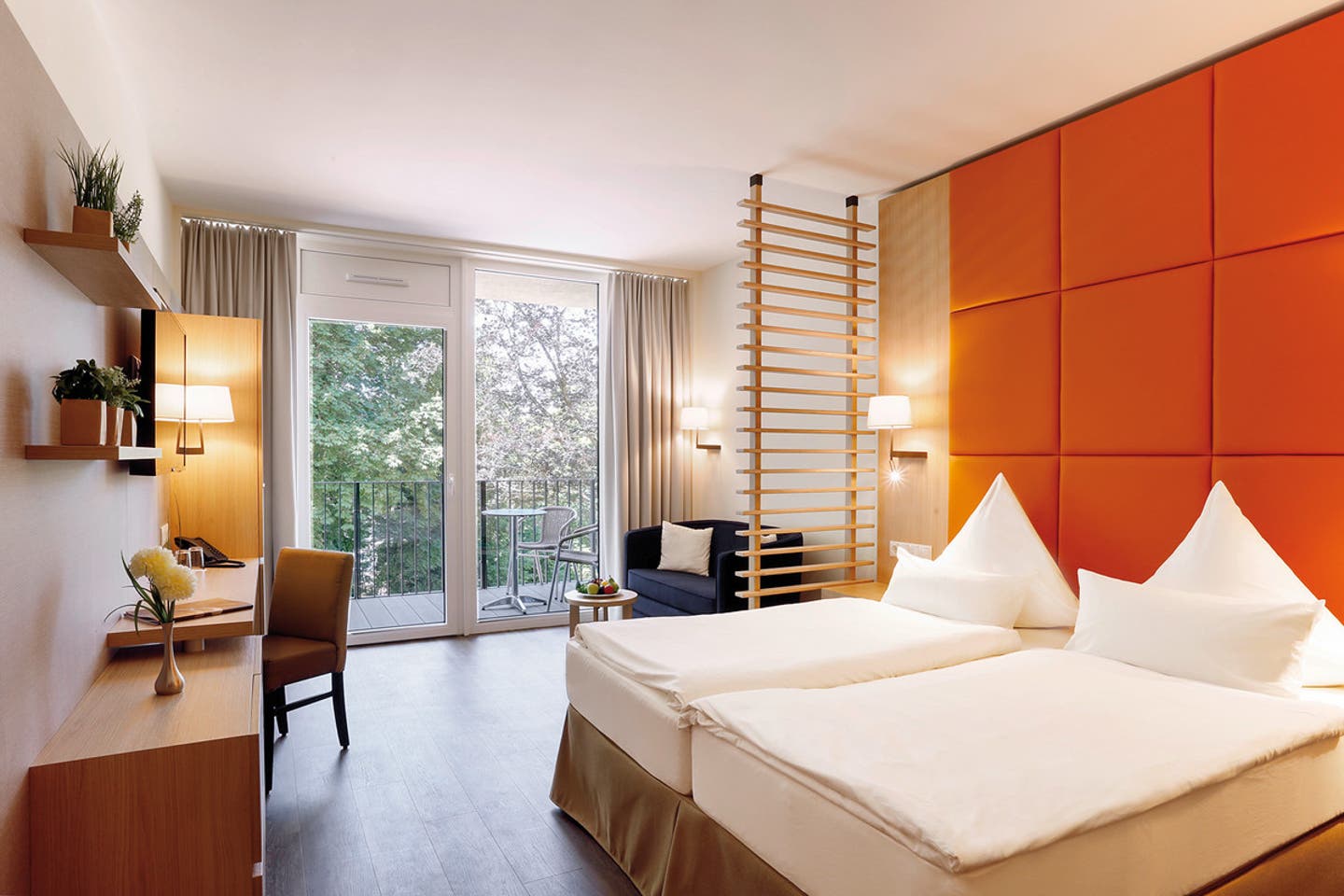 Wohnbeispiel Dopplezimmer Deluxe Balkon