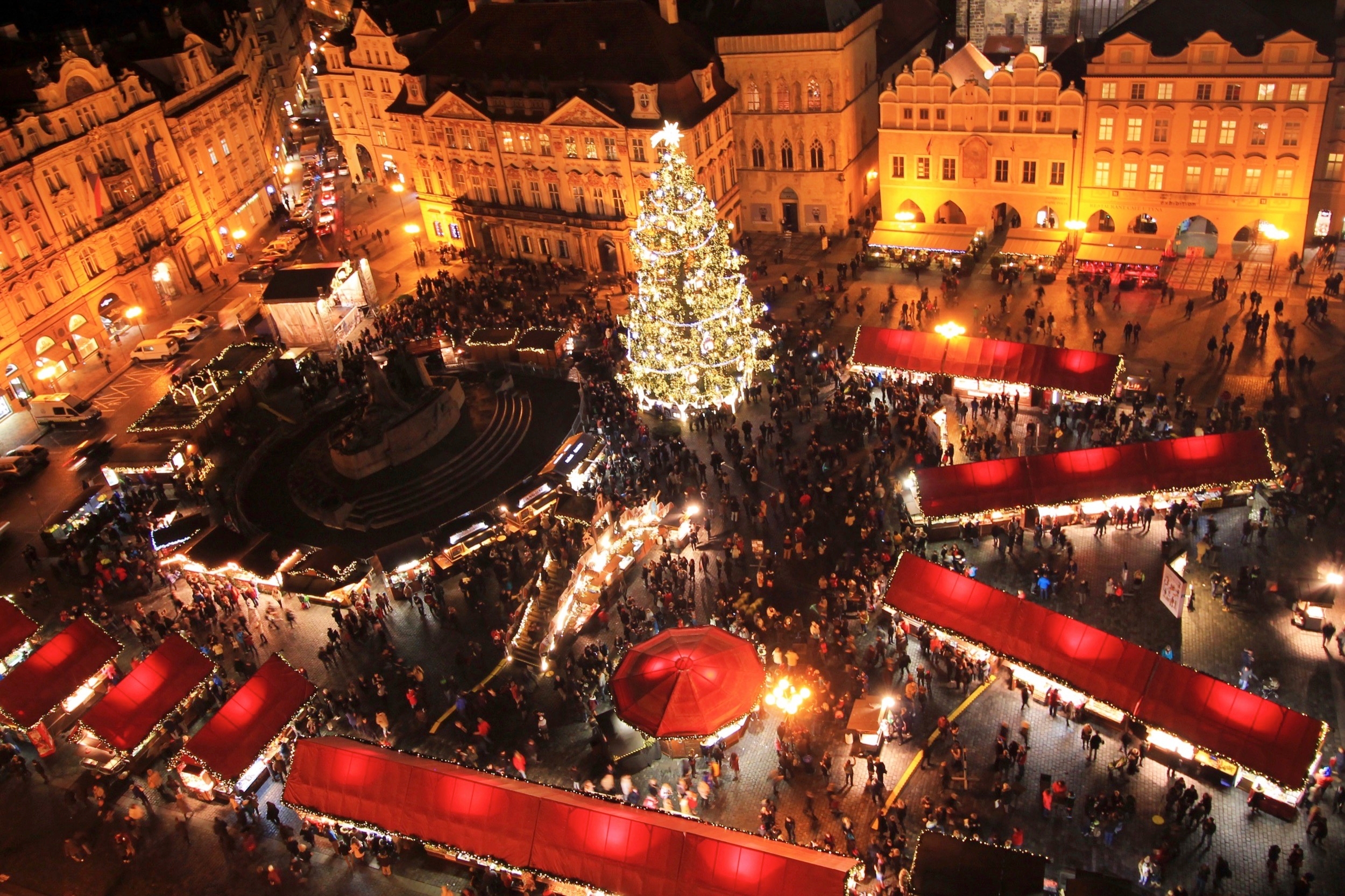 Weihnachtsmarkt in Prag
