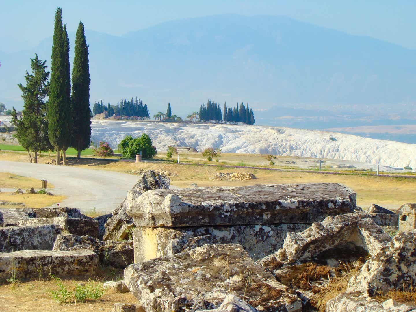 Pamukkale: Hieropolis-Ruinen