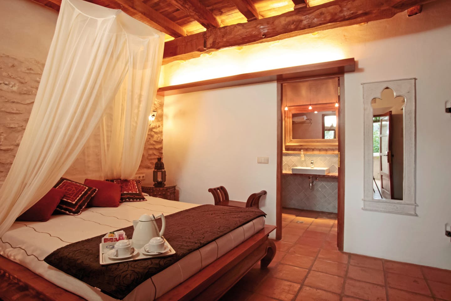 Wohnbeispiel Doppelzimmer Deluxe (mit Terrasse)