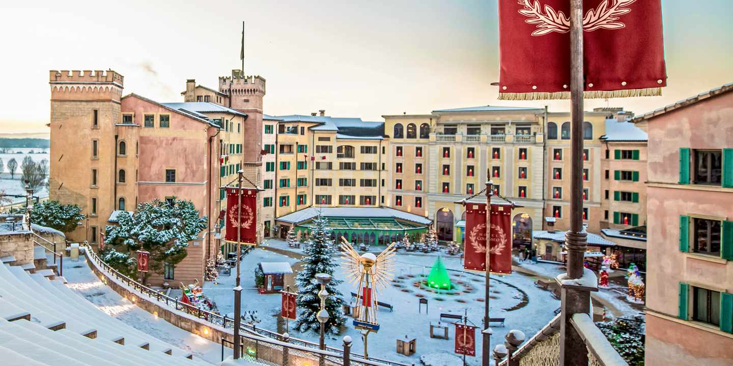 Hotels in Freizeitparks Erlebnishotel: das Colosseo im Europa-Park