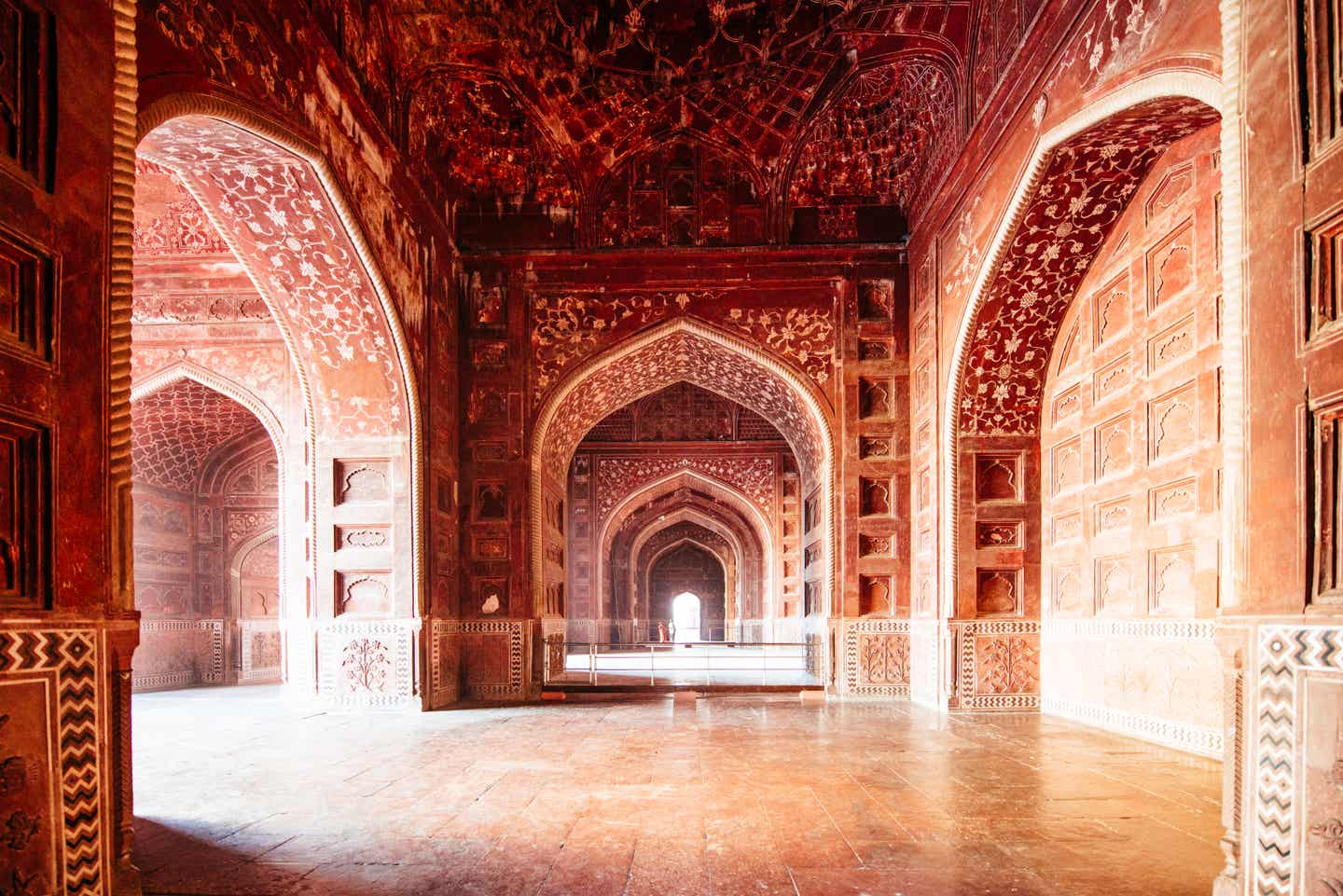 Das Taj Mahal von Innen