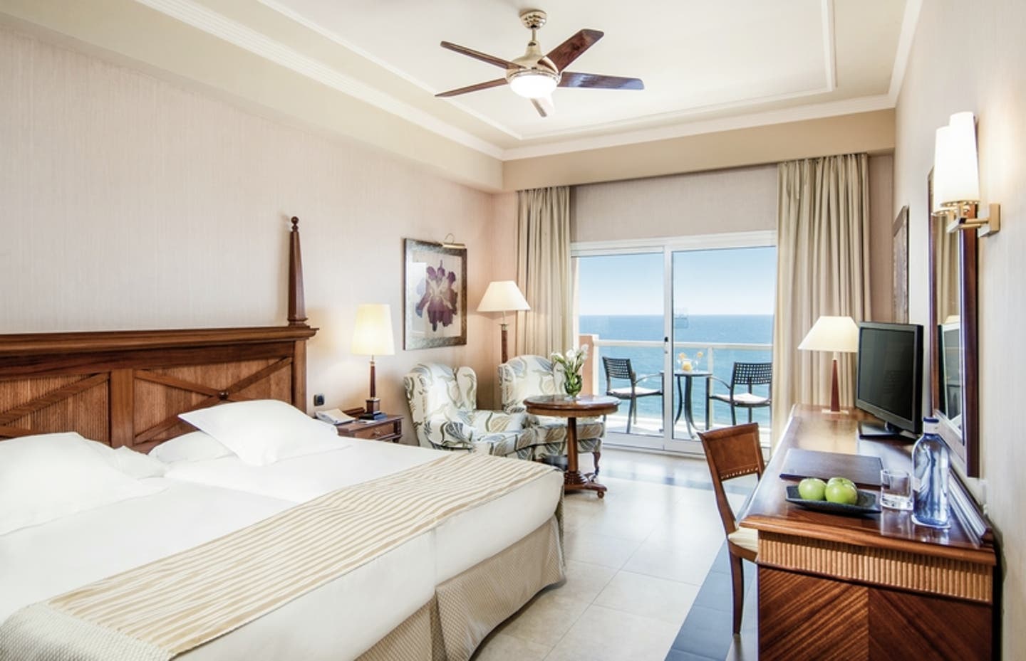 Wohnbeispiel Doppelzimmer Deluxe Meerblick