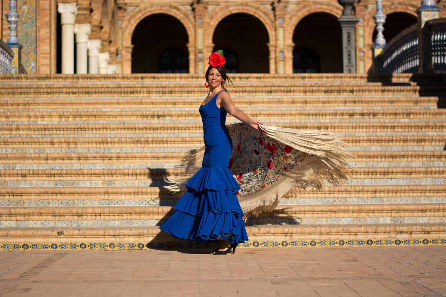 Urlaub in Sevilla – Flamenco-Tänzerin