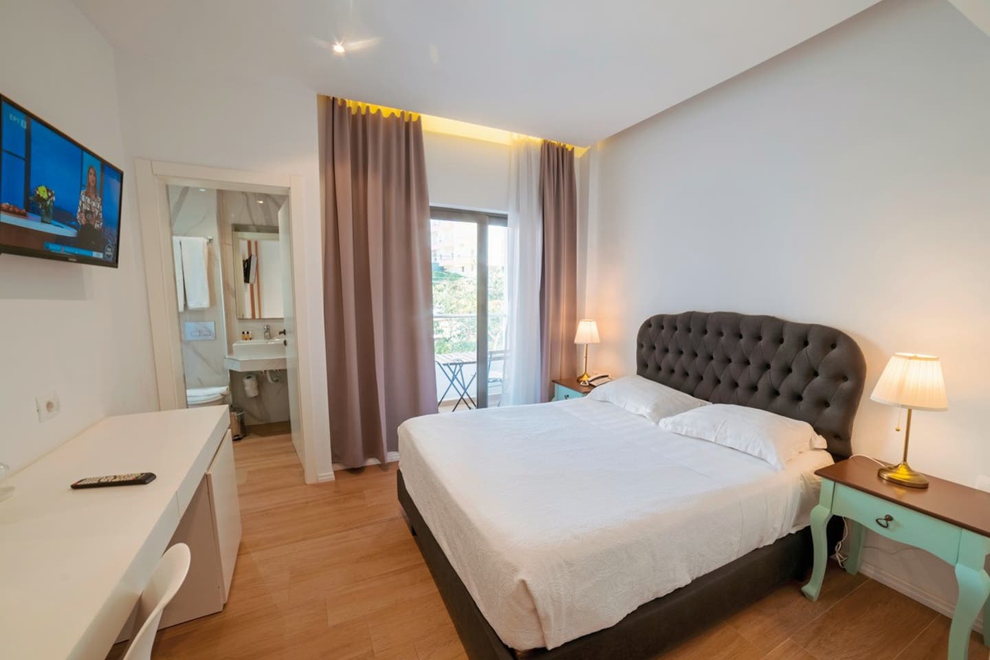 Wohnbeispiel Doppelzimmer seitl. Meerblick