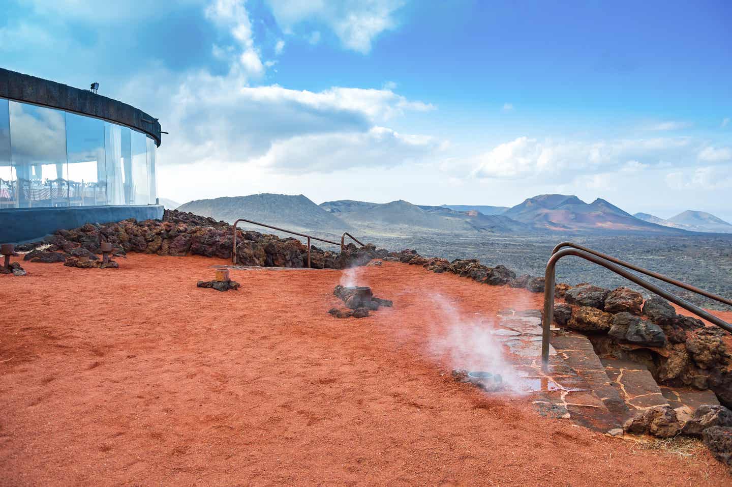 Timanfaya-Nationalpark auf Lanzarote in Spanien