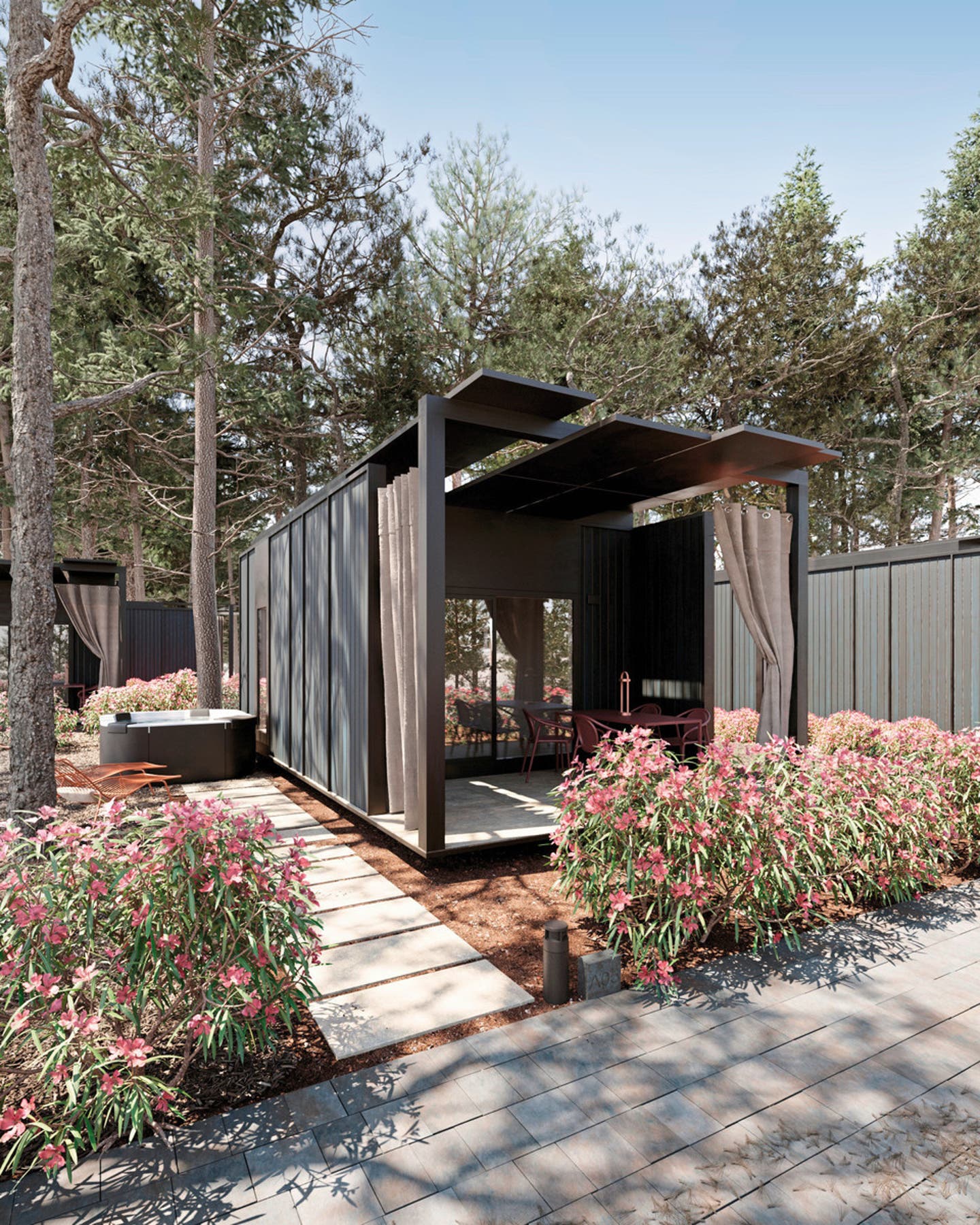 Wohnbeispiel Mobilheim Glamping