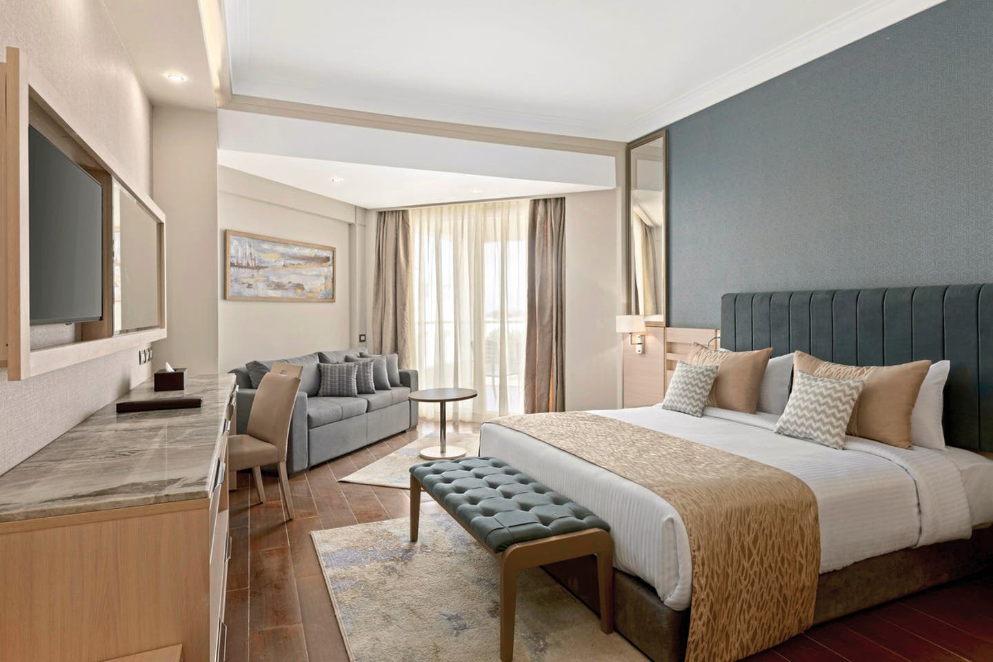 Wohnbeispiel Doppelzimmer Superior Meerblick