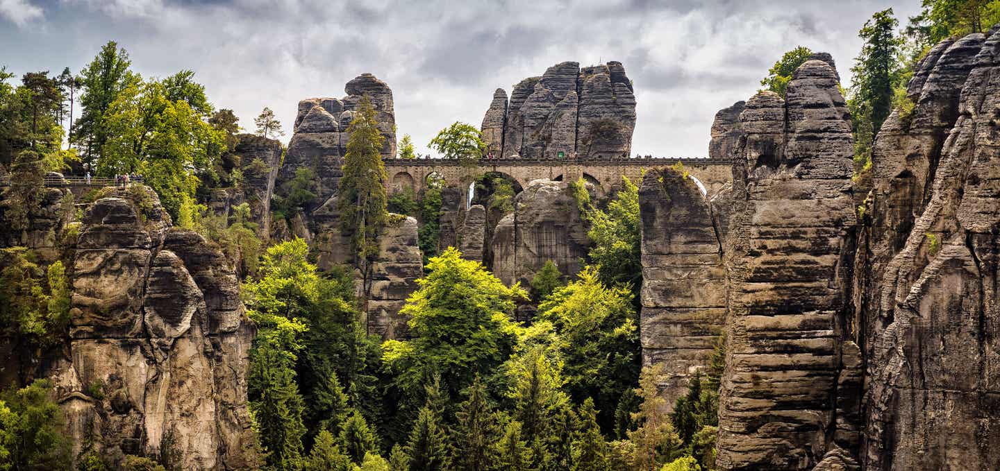 Urlaub in der Sächsischen Schweiz – Bastei-Brücke