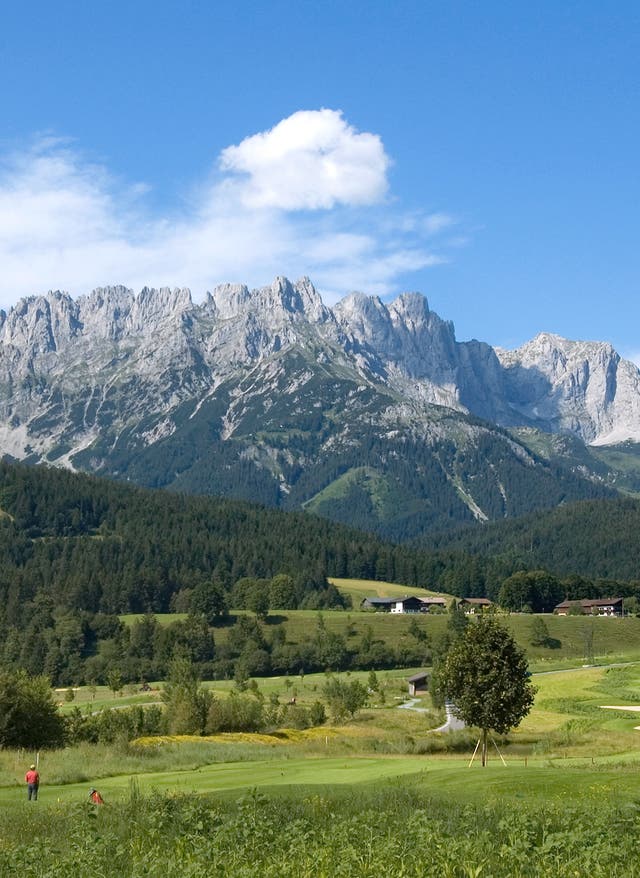 Golfplätze Österreich Berggolfplatz in Ellmau Going Österreich