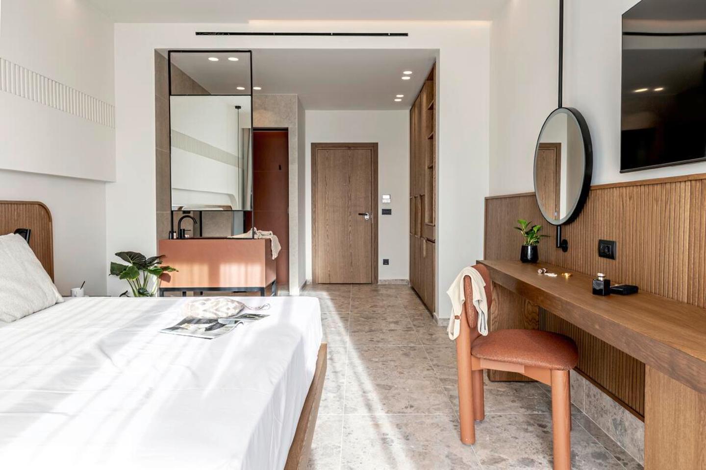 Wohnbeispiel Doppelzimmer Gartenblick