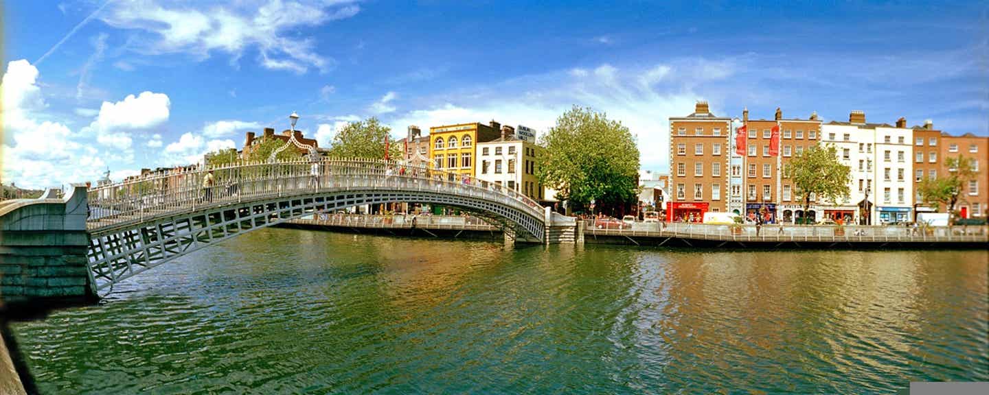 Liffey Brücke in Dublin