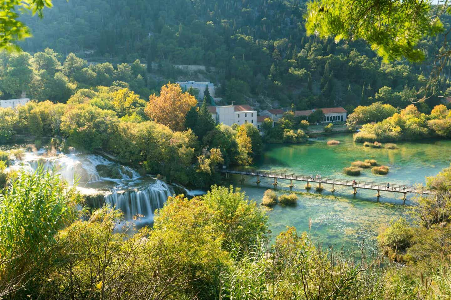 Wasserfälle im Krka Nationalpark