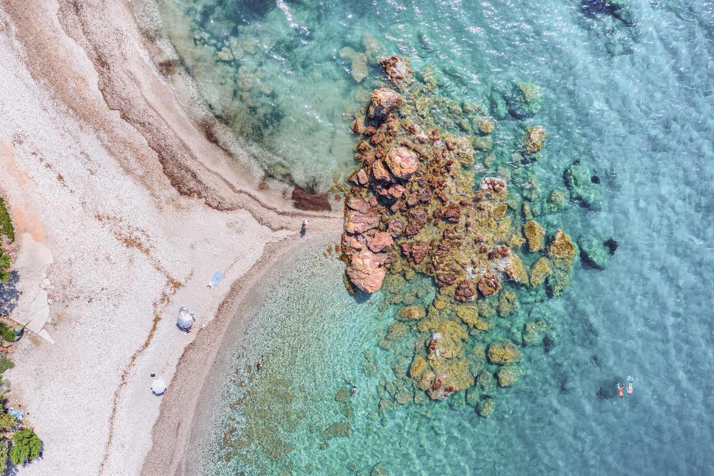 Samos Sehenswürdigkeiten: Strände wie der Potami Beach