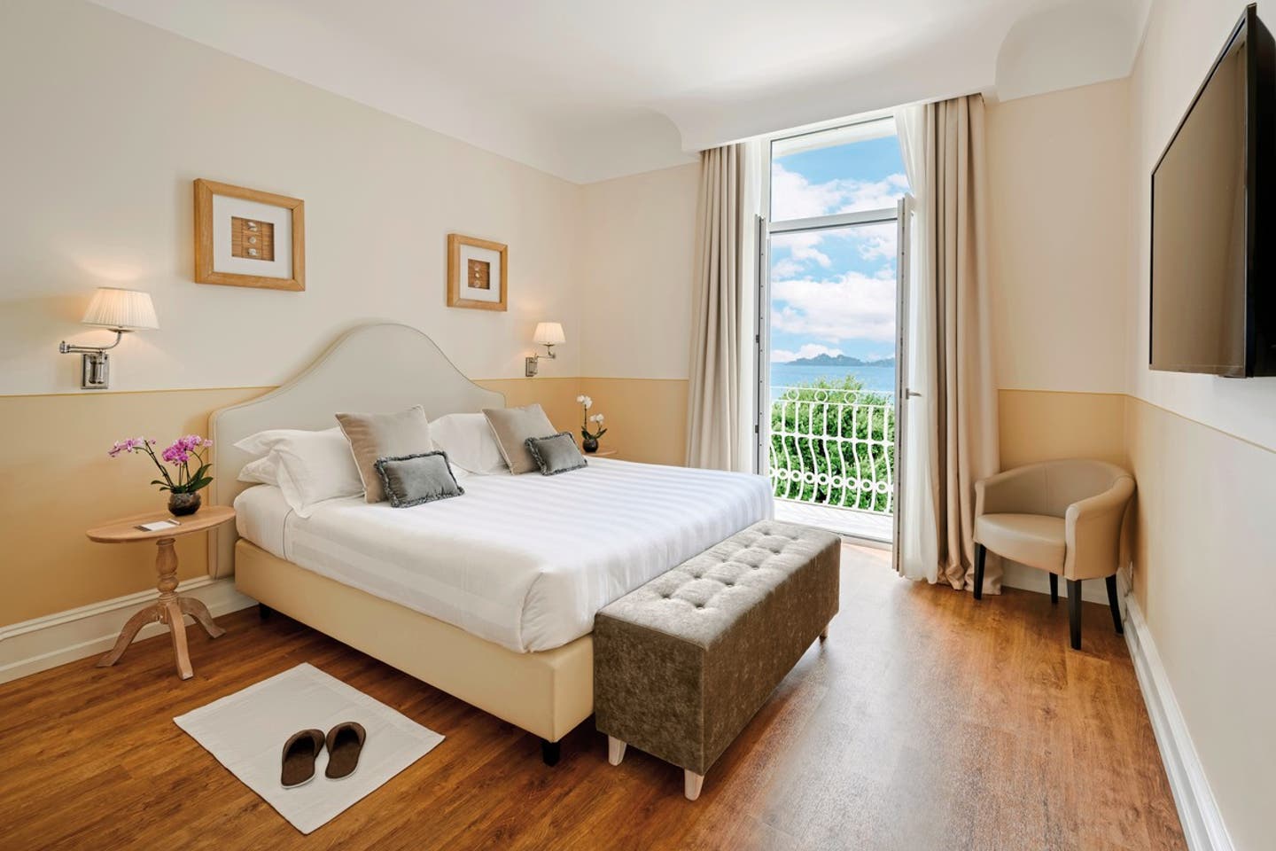 Wohnbeispiel Doppelzimmer Deluxe Meerblick