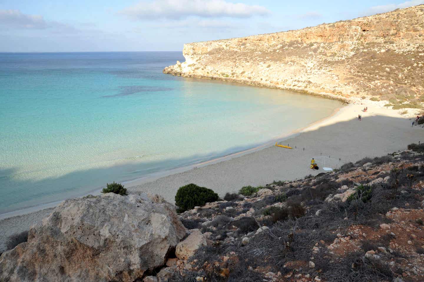 Spiaggia dei Conigli auf Lampedusa