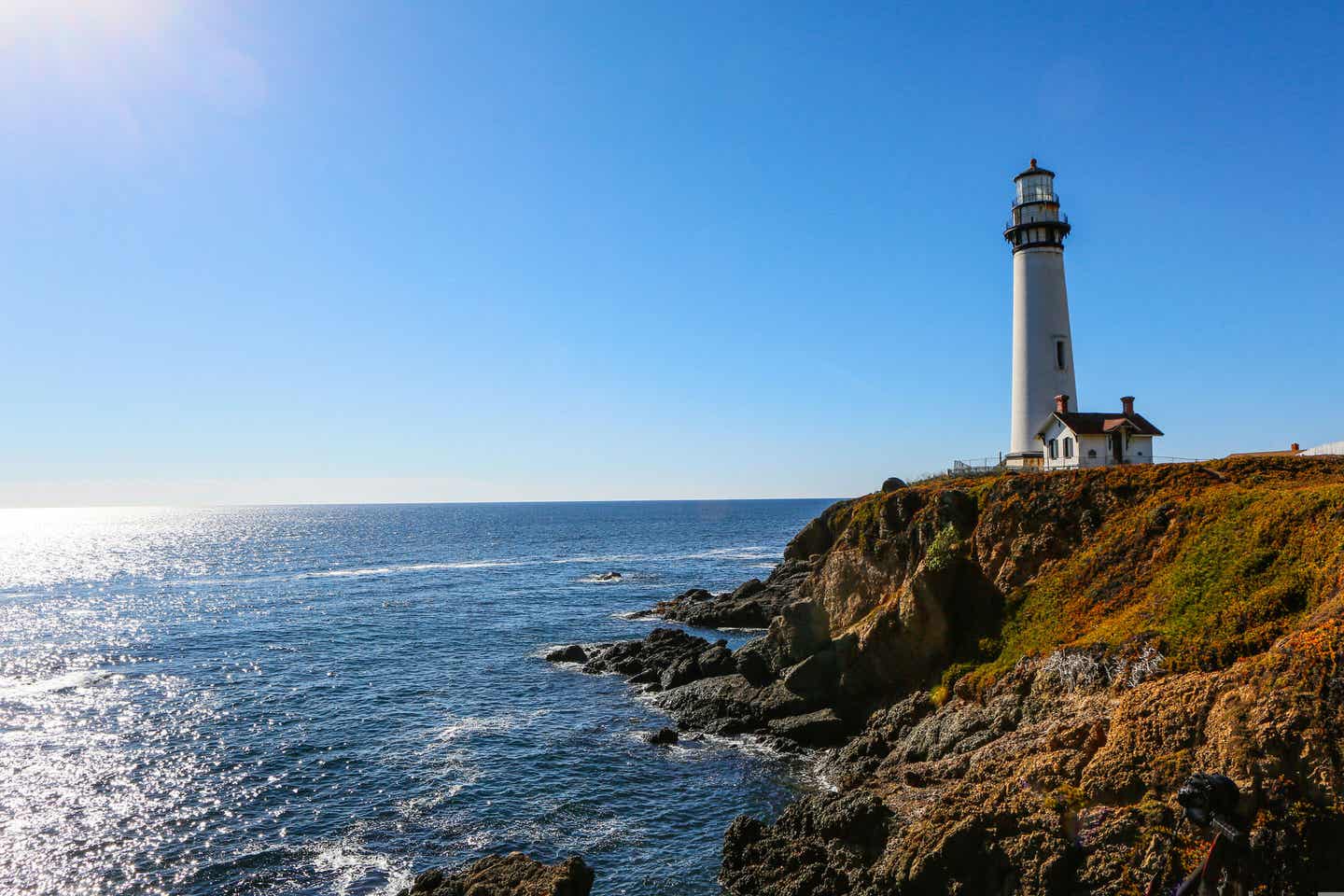 Leuchtturm besichtigen: Der Pigeon Point