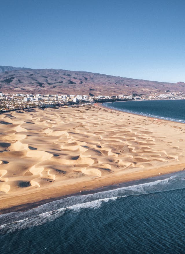 Zu den Angeboten Winterurlaub auf Gran Canaria - die Dünen von Maspalomas