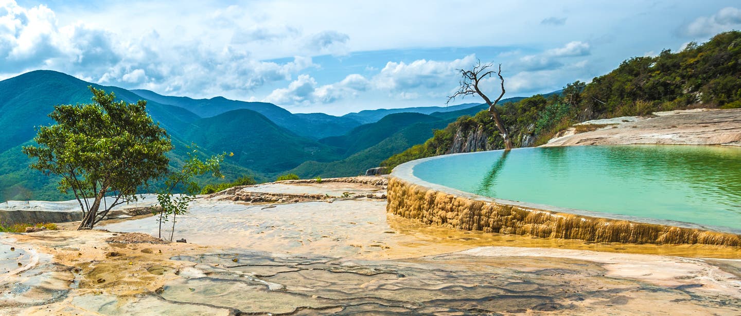 Die Hierve al Agua sind ein sicherer Kandidat der schönsten Orte Mexikos.