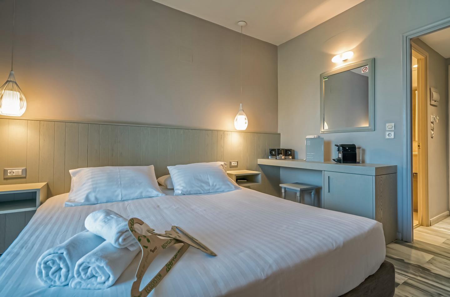Wohnbeispiel Doppelzimmer Deluxe Gartenblick