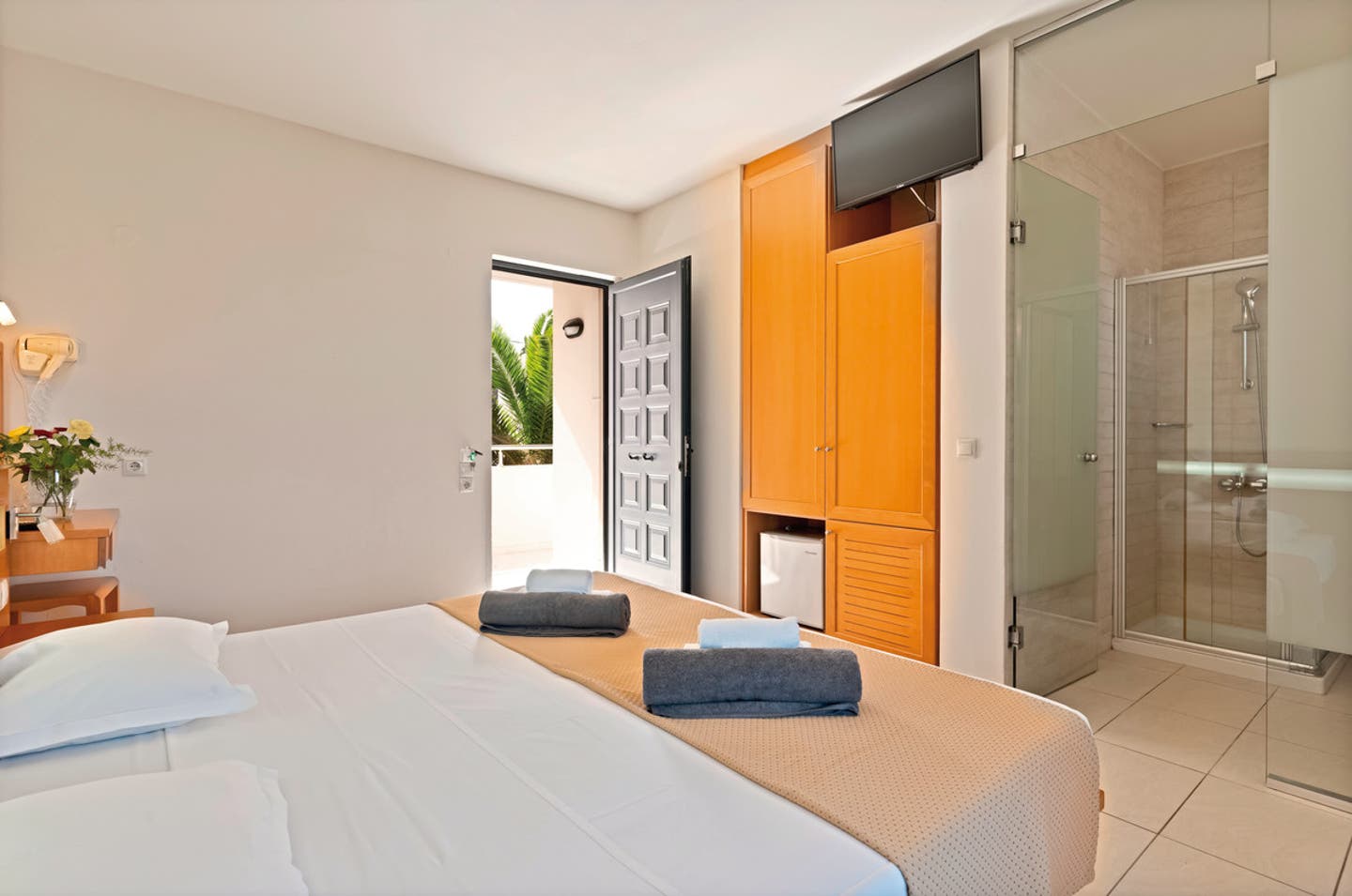 Wohnbeispiel Doppelzimmer Standard seitl.Meerblick