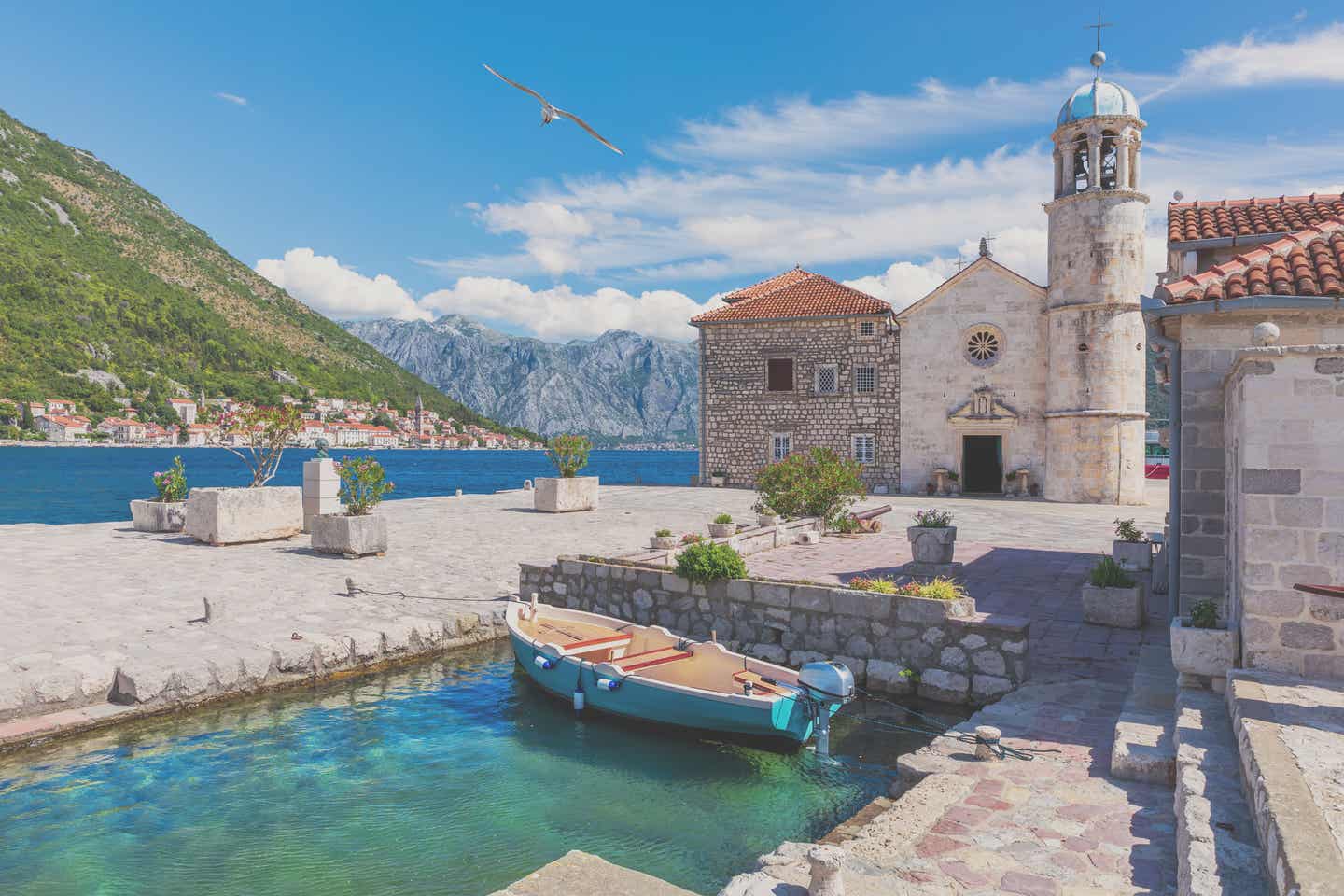 Montenegro: Bucht von Kotor im Mai